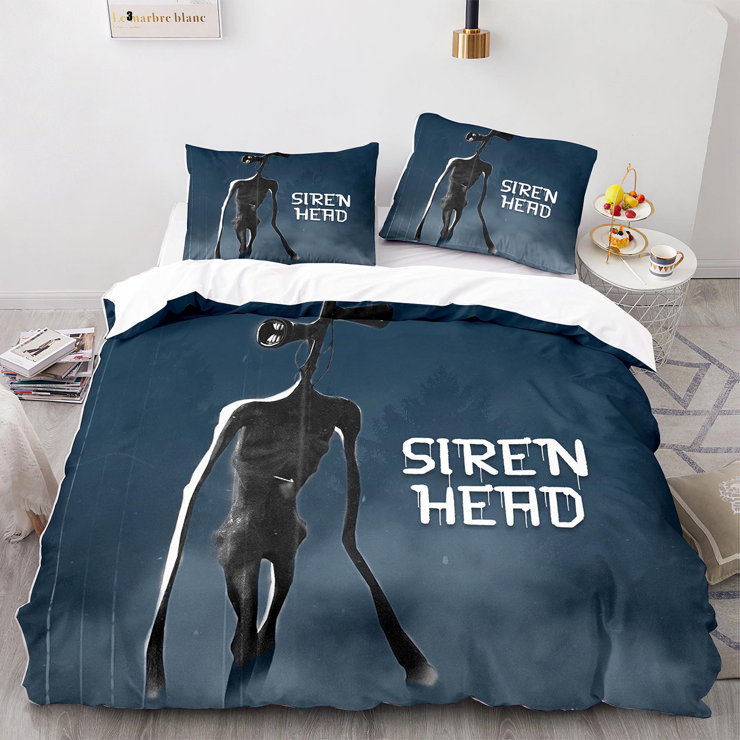 Siren Head Bedding Set Single Twin Full Queen King Size Siren Head Bed Set Children s - Siren Head Plush